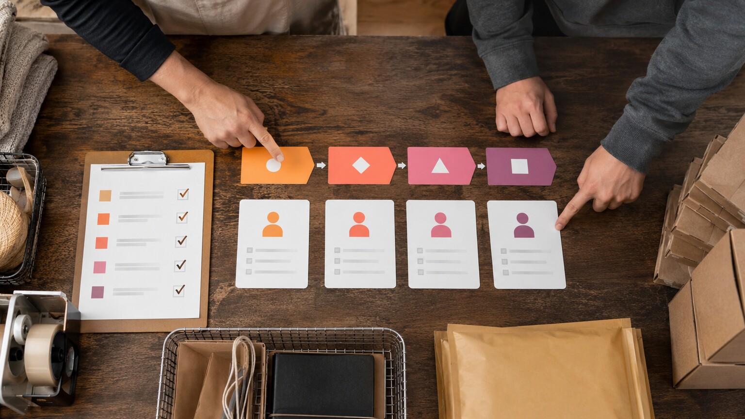 Staff mapping responsibilities for review automation for small business with a practical workflow.