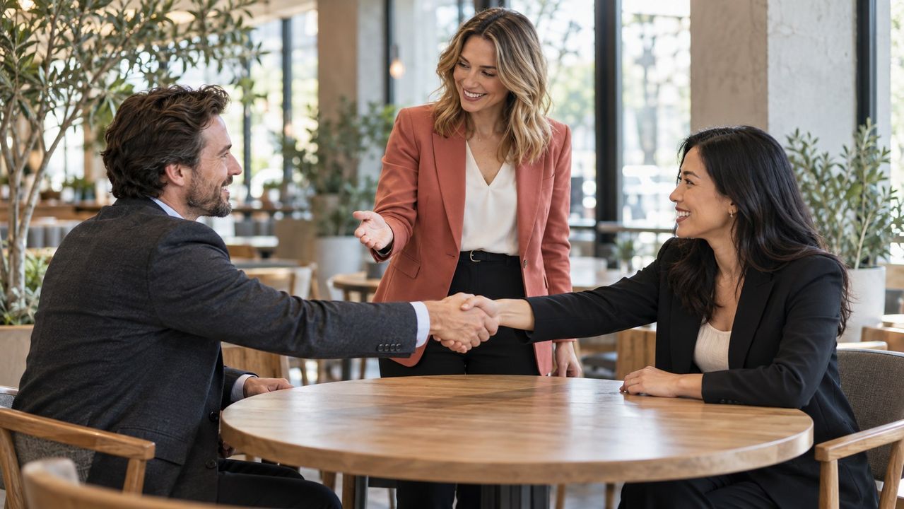 Calgary CRM for professional services referral handoff between three professionals