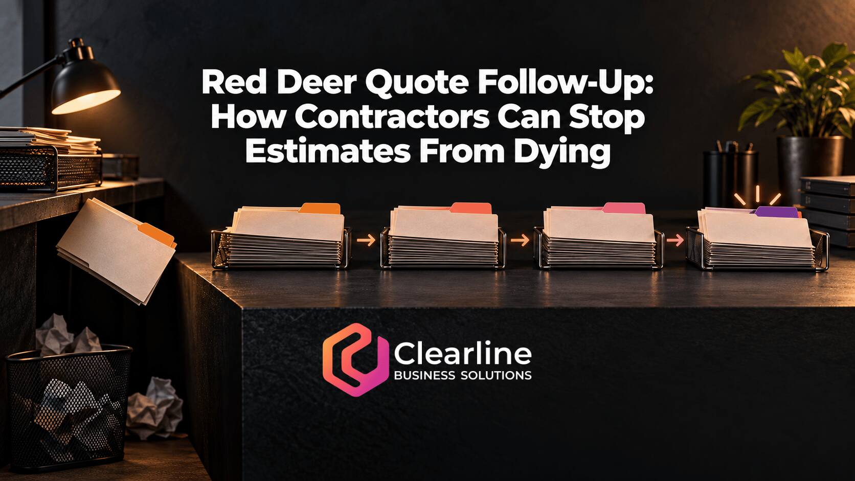 Red Deer quote follow-up system helping contractors keep estimates moving toward a decision.